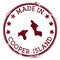 Made in Cooper Island stamp.