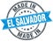 made in El Salvador stamp