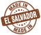 made in El Salvador stamp