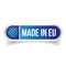 Made in Eu logo - European union button