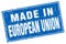 made in european union stamp