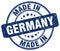 Made in Germany blue grunge stamp