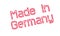 Made In Germany rubber stamp