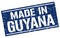 made in Guyana stamp