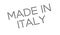 Made In Italy rubber stamp