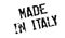 Made In Italy rubber stamp
