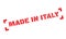 Made In Italy rubber stamp