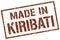 made in Kiribati stamp