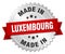 made in Luxembourg badge