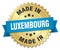 made in Luxembourg badge