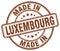 made in Luxembourg stamp