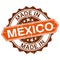 made in Mexico vintage stamp