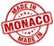 made in Monaco stamp