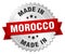 made in Morocco badge