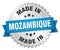 made in Mozambique badge