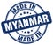 made in Myanmar stamp