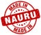 made in Nauru stamp