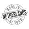 Made In Netherlands Stamp Logo Icon Symbol Design. Seal Badge national Product Vector.