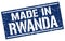 made in Rwanda stamp