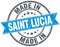 made in Saint Lucia stamp