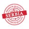 Made in Serbia, Premium Quality grunge printable sticker