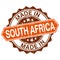 made in South Africa vintage stamp