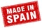 made in Spain stamp