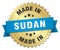 made in Sudan badge