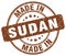 made in Sudan stamp
