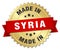 made in Syria badge