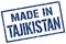 made in Tajikistan stamp