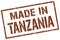 made in Tanzania stamp