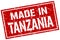 made in Tanzania stamp