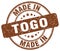 made in Togo stamp