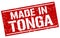 made in Tonga stamp