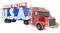 Made in USA America Truck Products Domestic Goods 3d Illustration
