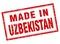 made in Uzbekistan stamp