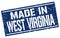 made in West Virginia stamp