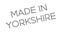 Made In Yorkshire rubber stamp