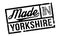 Made In Yorkshire rubber stamp