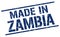 made in Zambia stamp