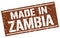 made in Zambia stamp