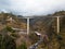 Madeira bridge. Volcanic island