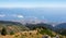 Madeira funchal mountain landscape spectacular view blue sea outdoor traveling concept