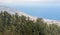 Madeira funchal mountain landscape spectacular view blue sea outdoor traveling concept