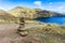 Madeira island ocean and mountains landscape, San Lorenco cape