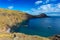 Madeira island ocean and mountains landscape, San Lorenco cape