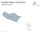 Madeira Islands political map