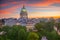 Madison, Wisconsin, USA Statehouse at Dawn