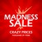 Madness sale banner.